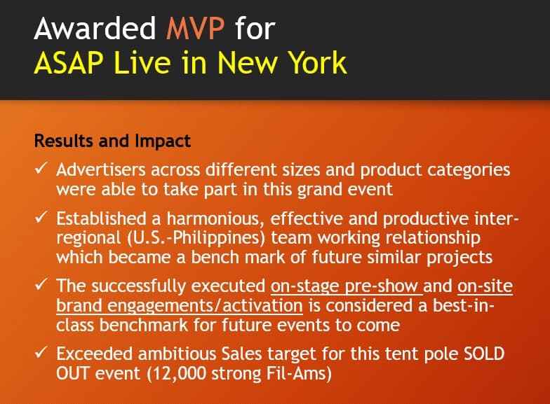 ASAP Live NY sponsorship tier architecture showing Platinum, Gold, Silver, Bronze, and Community Partner levels